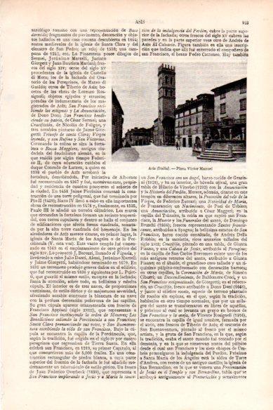 LAMINA V29201: Plaza Victor Manuel en Asis, Italia