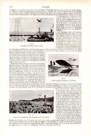 LAMINA V29192: Llegada del avion Plus Ultra a Buenos Aires