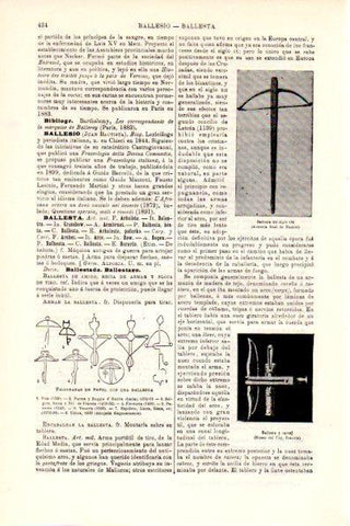 LAMINA V29179: Ballesta del siglo XVI
