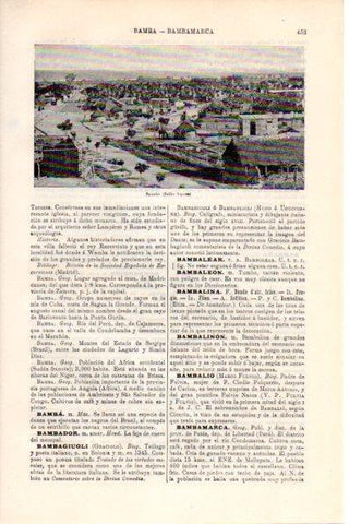 LAMINA V29183: Vista de Bamako