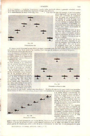 LAMINA V29210: Aviacion formacion en cuña y en hilera