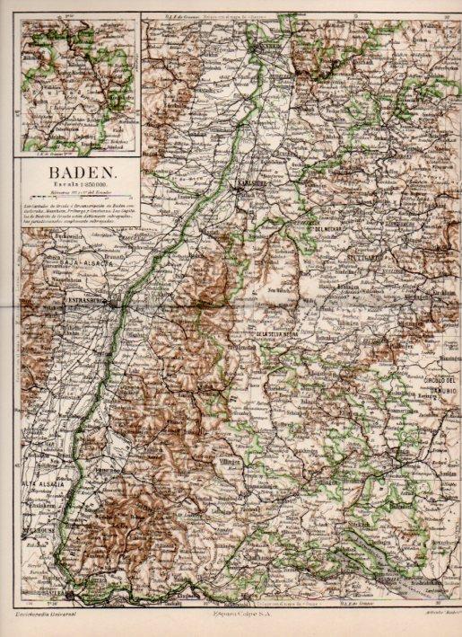 LAMINA V29232: Mapa de Baden