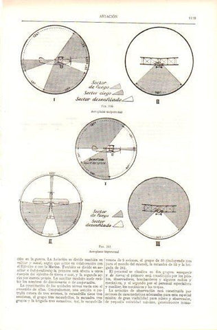 LAMINA V29212: Aeroplano unipersonal y bipersonal