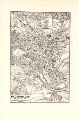 LAMINA V29130: Plano de Baden