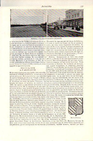 LAMINA V29128: Playa de pescadores y estacio de Badalona