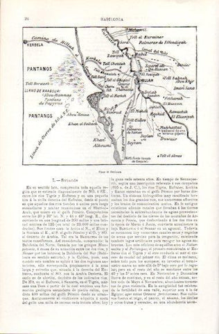 LAMINA V29105: Plano de Babilonia