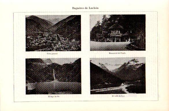 LAMINA V29138: Vistas de Bagneres de Luchon
