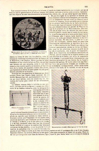 LAMINA V29161: Balanza egipcia de un vaso jonico