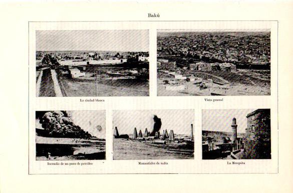 LAMINA V29156: Vistas de Baku