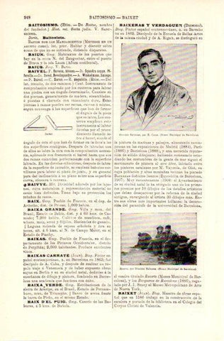 LAMINA V29154: Dionisio Baixeras por R. Casas