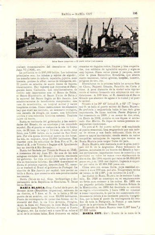 LAMINA V29141: Puerto militar y comercial de Bahia Blanca, Argentina