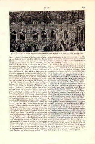 LAMINA V29147: Baile de mascaras en Versalles con motivo de la boda de Luis de Francia con Maria Teresa de España
