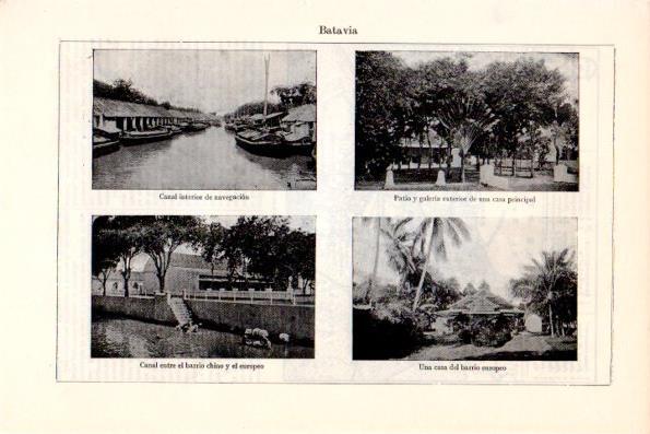 LAMINA V28750: Vistas de Batavia, Holanda