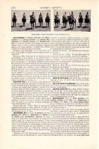 LAMINA V28747: Batidores de caballeria del ejercito de España