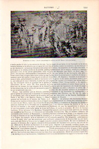 LAMINA V28755: El bautismo de Cristo por Rubens