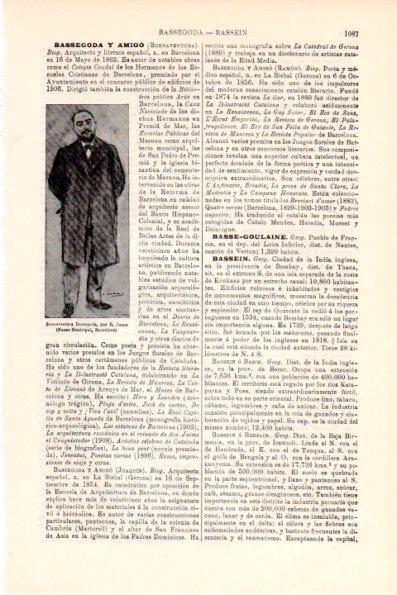 LAMINA V28738: Buenaventura Bassegoda por R. Casas
