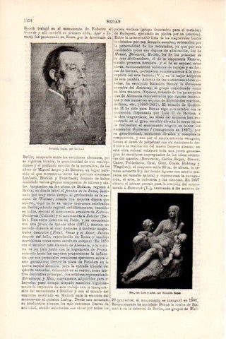 LAMINA V28785: Reinoldo Begas por Leubach