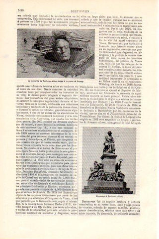 LAMINA V28782: La mascarilla de Beethoven por Fortuny