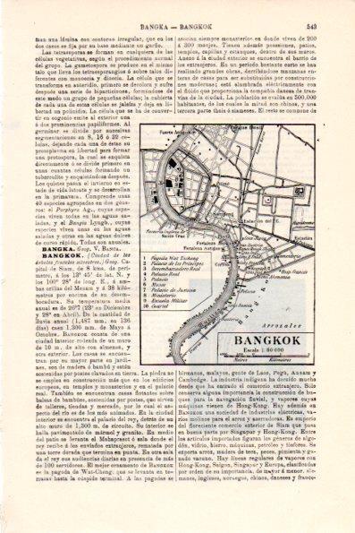 LAMINA V28658: Plano de Bangkok