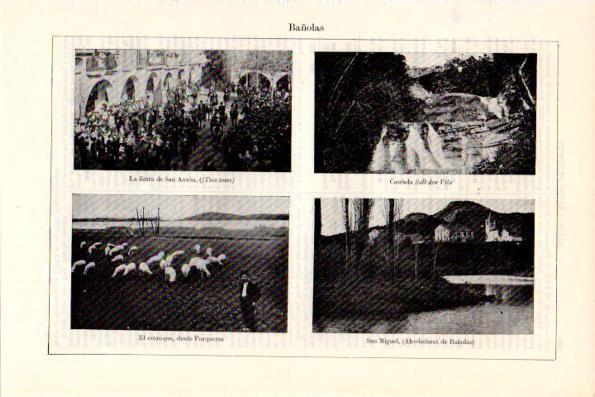 LAMINA V28668: Vistas de Bañolas
