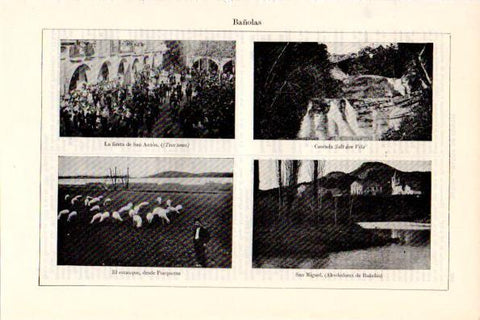 LAMINA V28668: Vistas de Bañolas