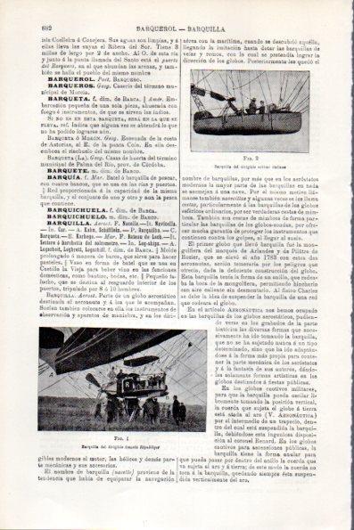LAMINA V28709: Barquilla dirigible italiano y frances Republique