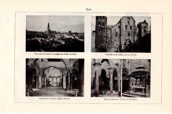LAMINA V28696: Basilica de San Nicolas, Bari