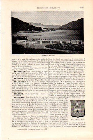 LAMINA V28800: Lago Mayor de Belgirate