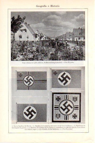 LAMINA V28903: Banderas del Reich