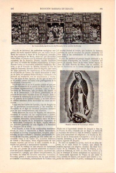 LAMINA V28884: La Inmaculada retablo por Dancart