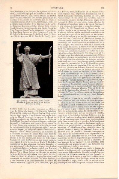 LAMINA V28888: Estatua de Claudio Grange en San Colomban