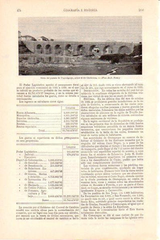 LAMINA V28941: Vista del puente Tegucigalpa en rio Choluteca