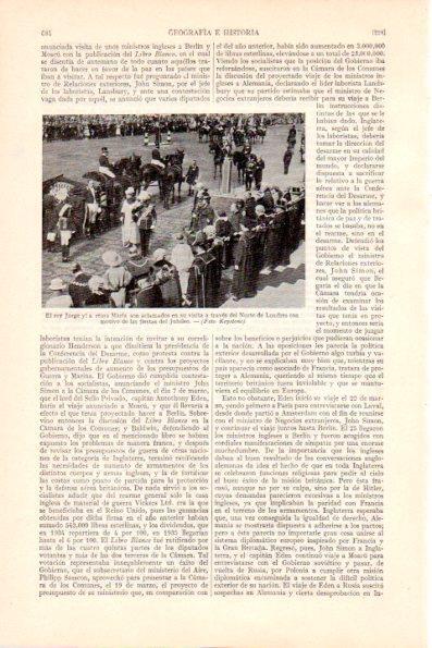 LAMINA V28946: Los reyes Jorge V y Maria visitando el Norte de Londres