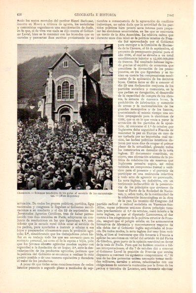 LAMINA V28932: Bendicion de los guias al servicio de los excursionistas, Chamonix