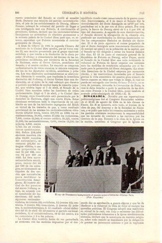 LAMINA V28919: Inaguracion del puente sobre el estrecho Kleiner Belt por el rey de Dinamarca