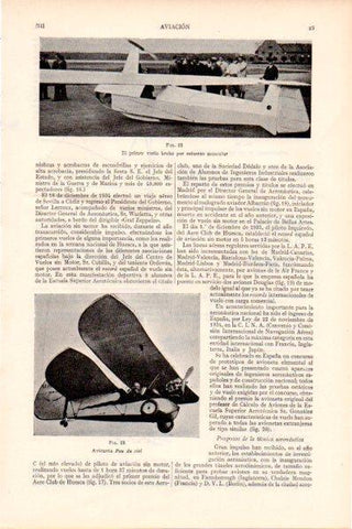 LAMINA V28832: Avioneta Pou du ciel