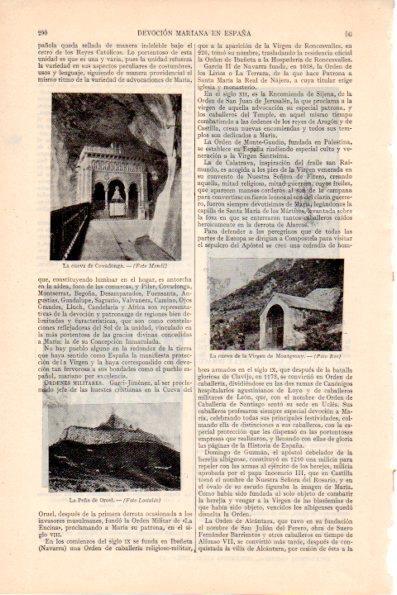 LAMINA V28862: Cueva de Covadonga y la Peña de Oroel