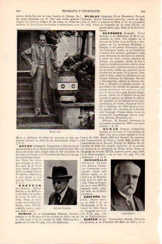 LAMINA V28840: Pedro Dot, Alfredo Dreyfus y Luis Elster