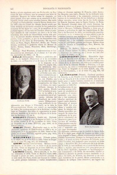 LAMINA V28847: Guillermo Kolle y P. La Fontaine