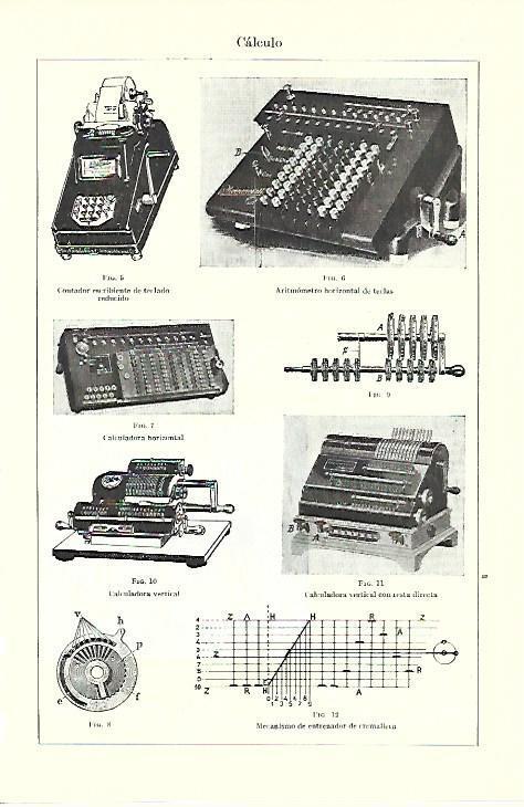 LAMINA ESPASA 39581: Maquinas de calculo