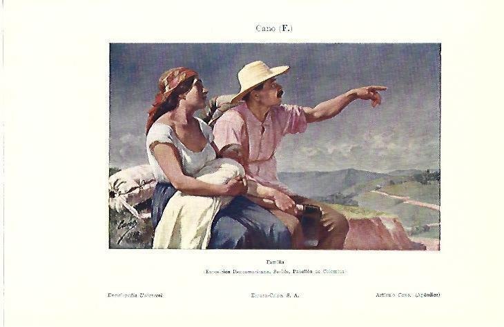 LAMINA ESPASA 39593: Familia, por F. Cano