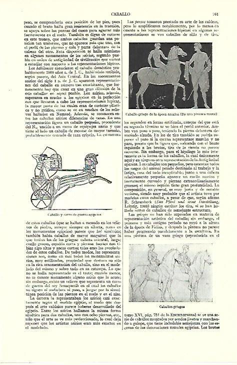 LAMINA ESPASA 39575: Caballo en el arte egipcio y griego