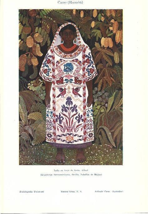 LAMINA ESPASA 39594: India en traje de fiesta, por Ramon Cano