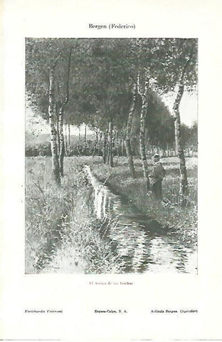 LAMINA ESPASA 39519: El Arroyo de las Truchas, por Federico Bergen