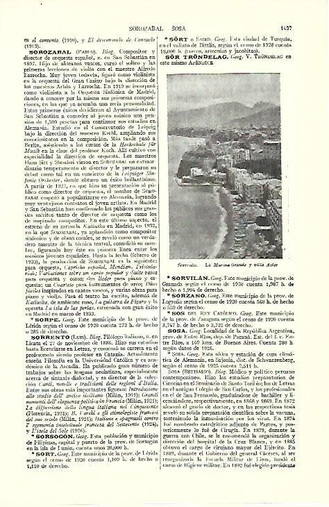 LAMINA ESPASA 39492: La Marina Grande en Sorrento