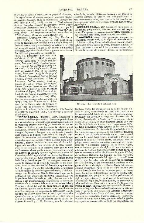 LAMINA ESPASA 39556: Catedral vieja de Brescia