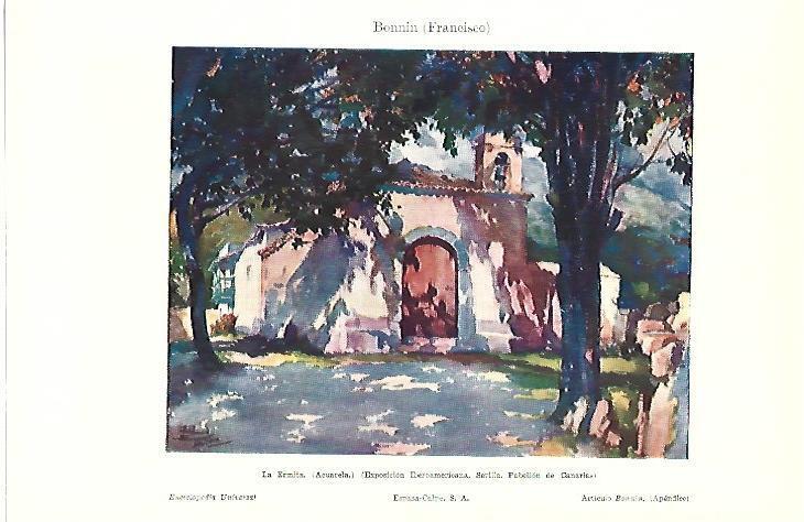 LAMINA ESPASA 39544: La Ermita, por Francisco Bonnin