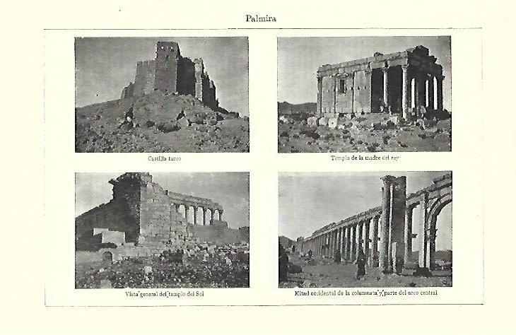 LAMINA ESPASA 39730: Edificios de Palmira, Siria