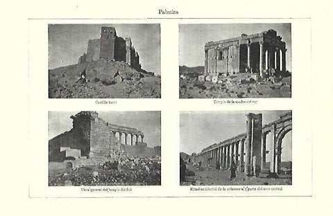 LAMINA ESPASA 39730: Edificios de Palmira, Siria