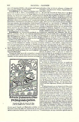 LAMINA ESPASA 39718: Libro de Palmerin de Oliva